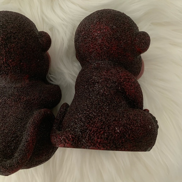 3 wise monkey decoration pieces - Picture 14 of 15